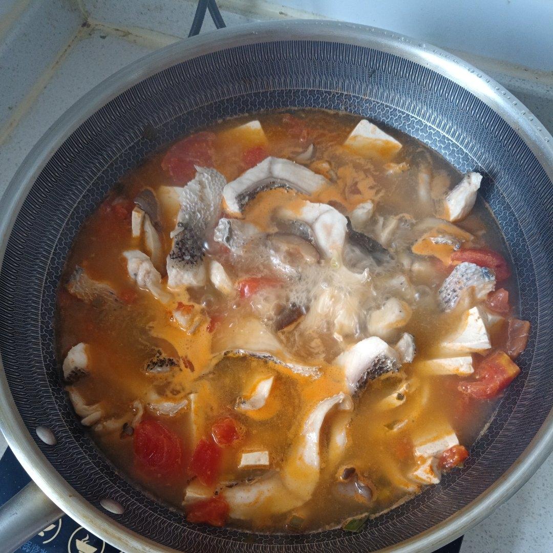 番茄黑鱼片汤