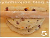 圣诞水果面包---史多伦(Stollen)的做法 步骤5