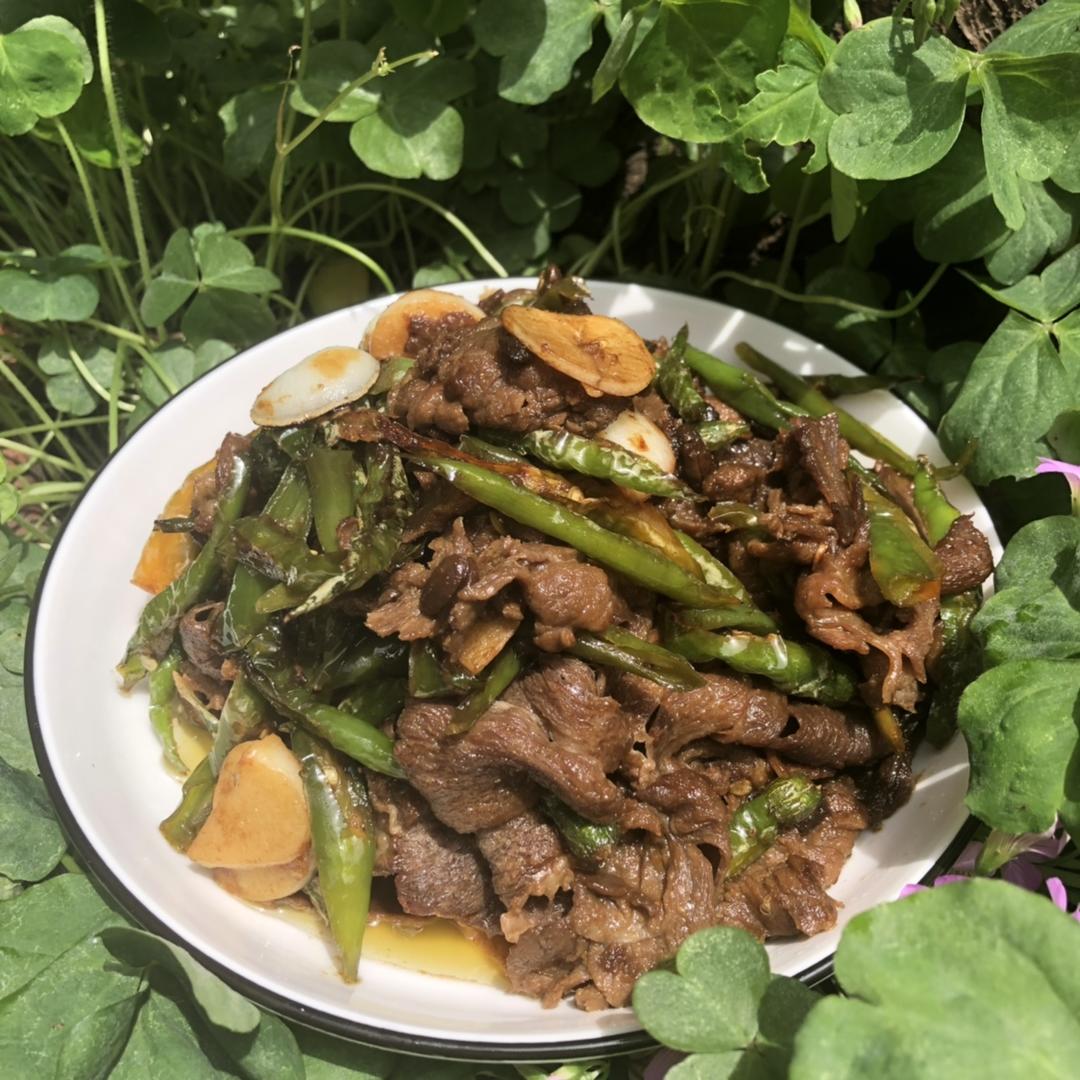 酱炒肥牛（八分钟食谱）的做法