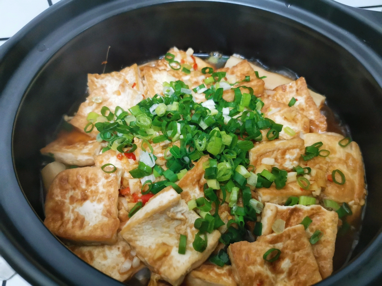 白菜豆腐煲