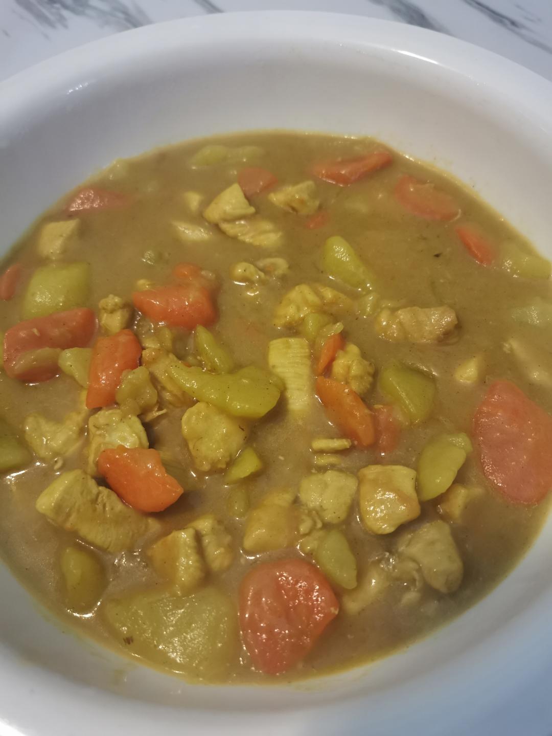 咖喱鸡肉饭