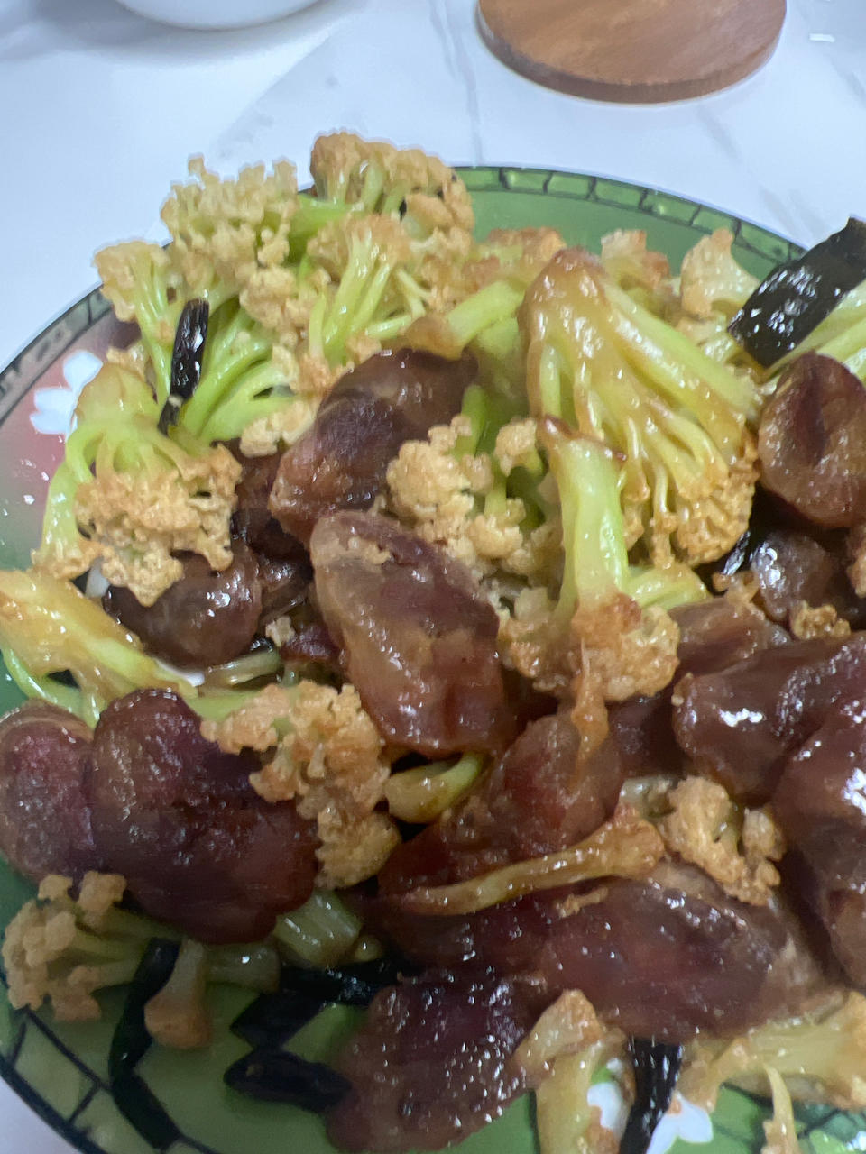花菜炒腊肠