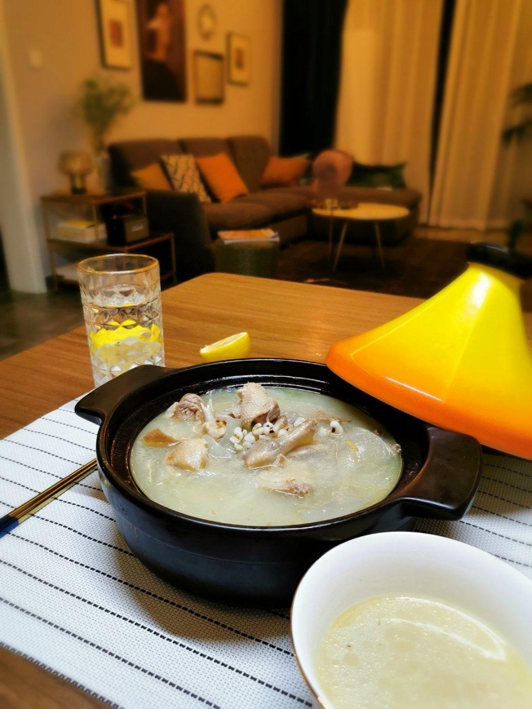 薏米冬瓜煲鸭汤