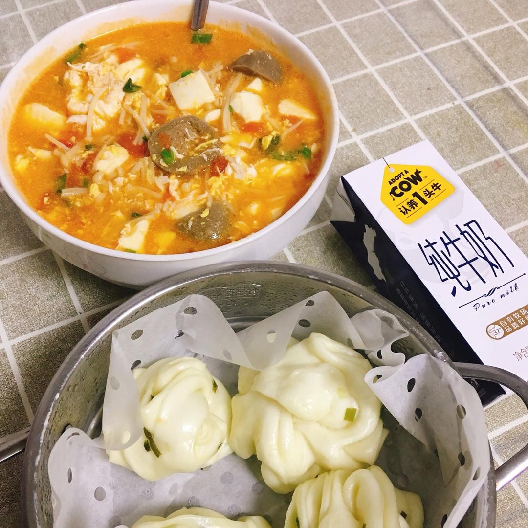 纯奶手撕吐司的做法 步骤1