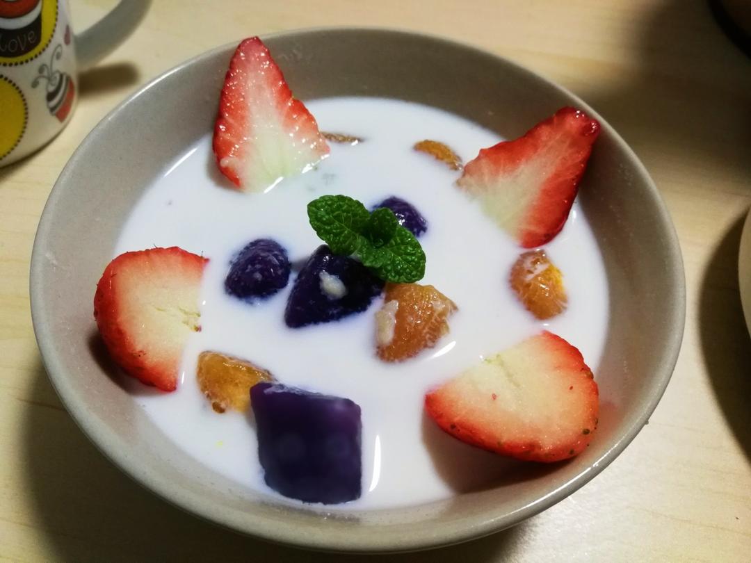 三色芋圆