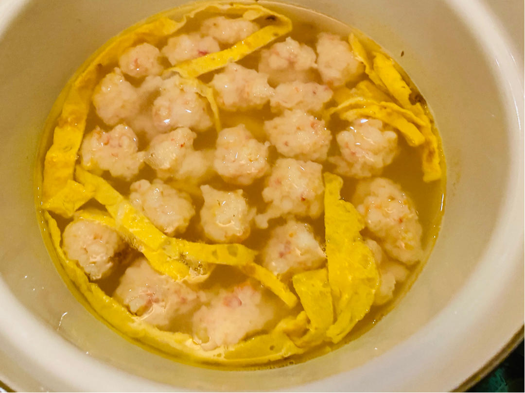 味好美黑胡椒之鲜美虾滑汤