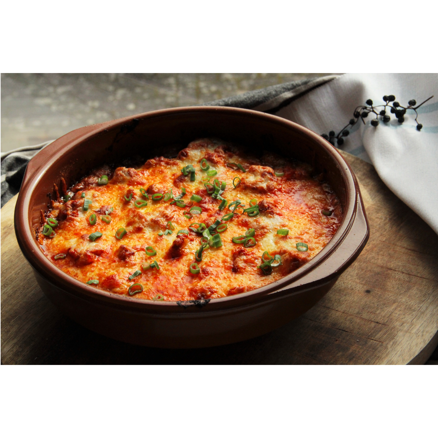 韩式奶酪火焰鸡치즈불닭