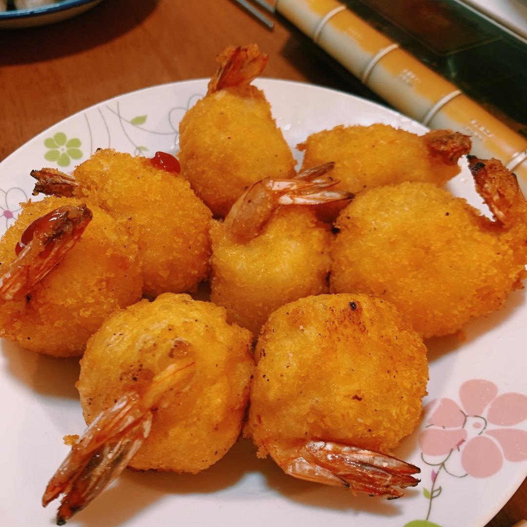 【土豆虾球】——鲜、糯、酥的存在