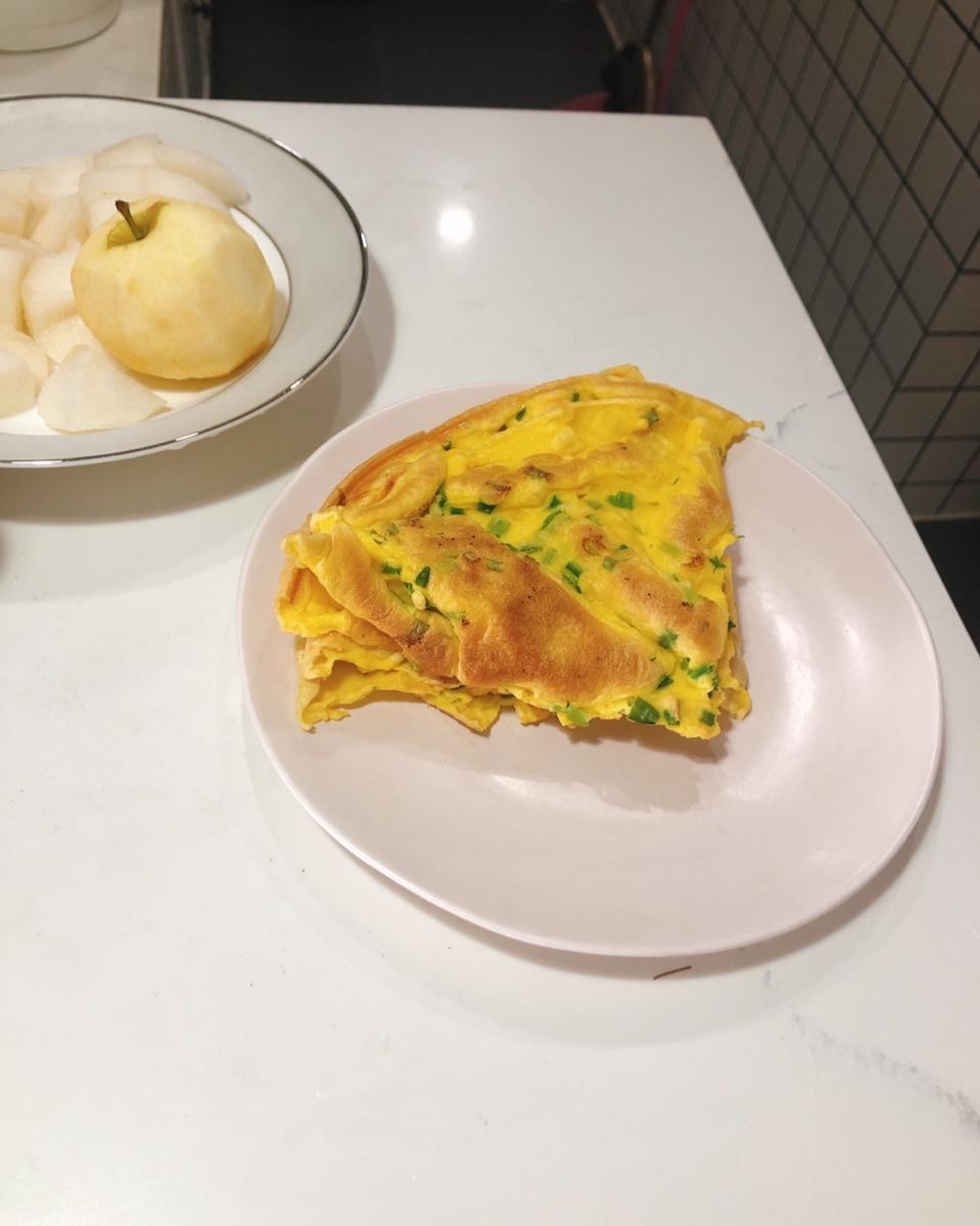葱花鸡蛋饼