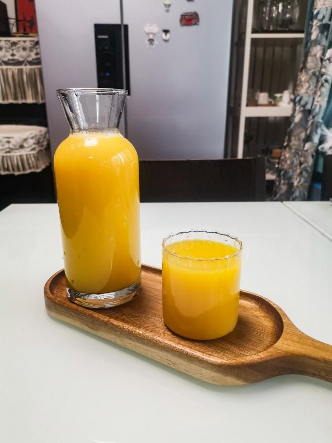 芒果汁的做法