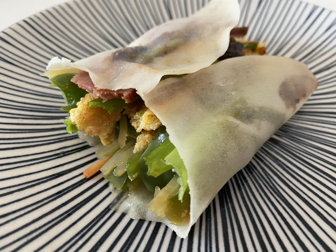 春饼（薄如蝉翼，柔软劲道！卷菜不破不漏！）