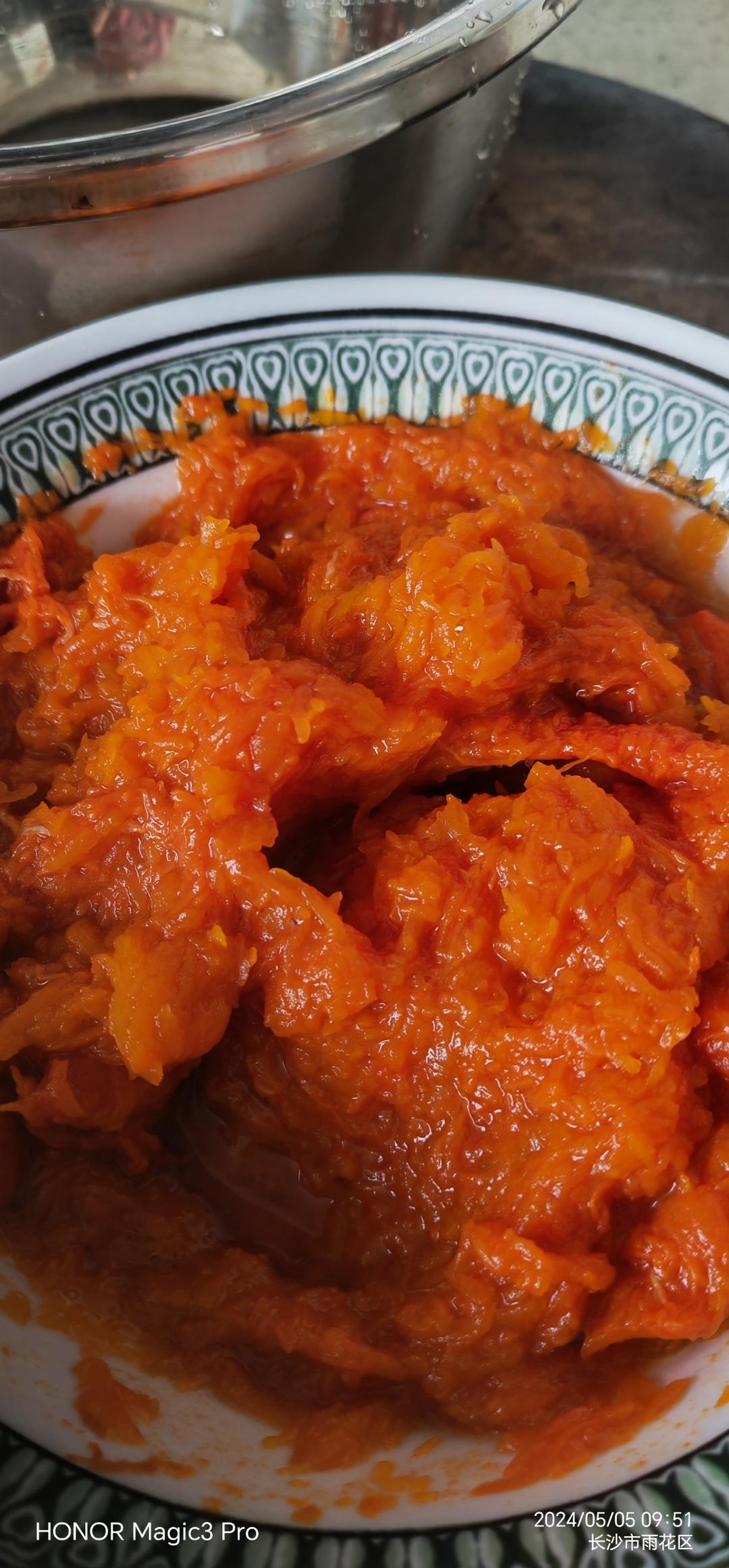南瓜粑粑（外酥里软，简单操作）