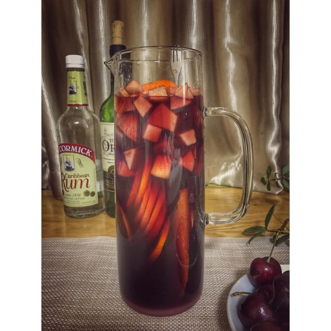 桑格利亚水果红葡萄酒