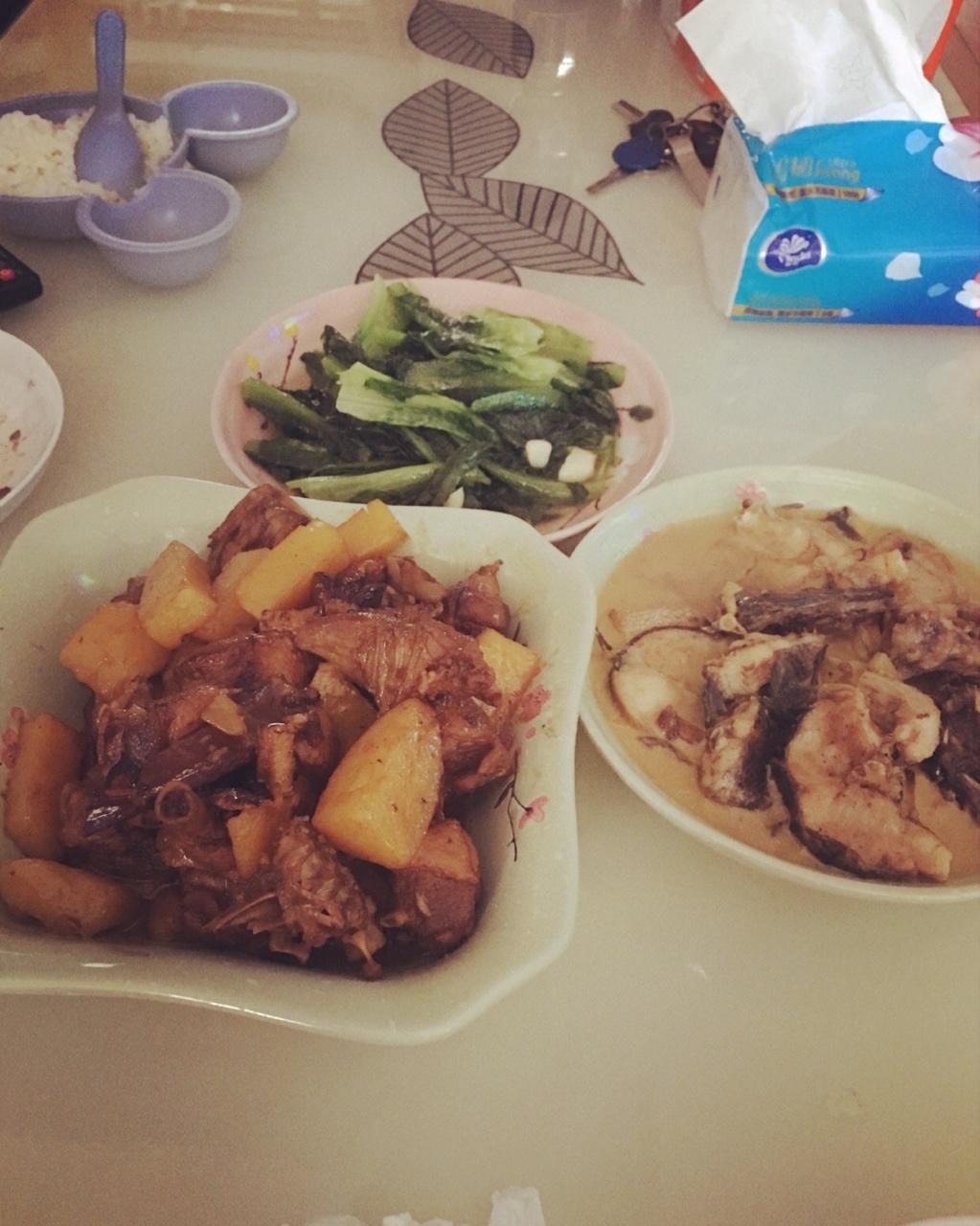 土豆烧鸭子