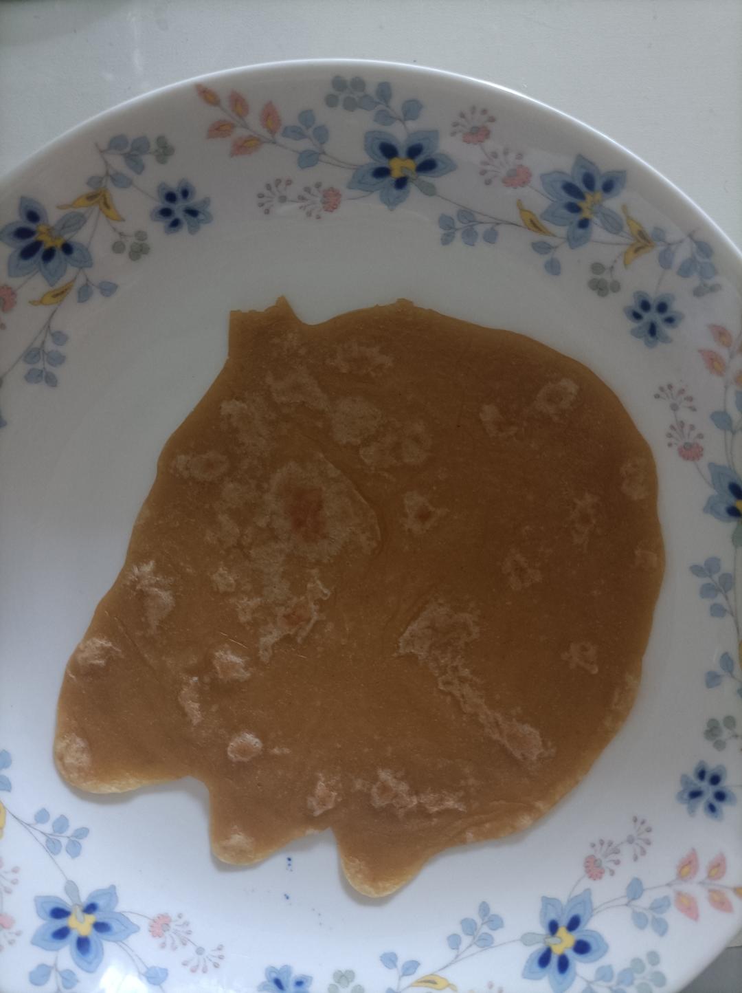 葛根粉小葱鸡蛋饼