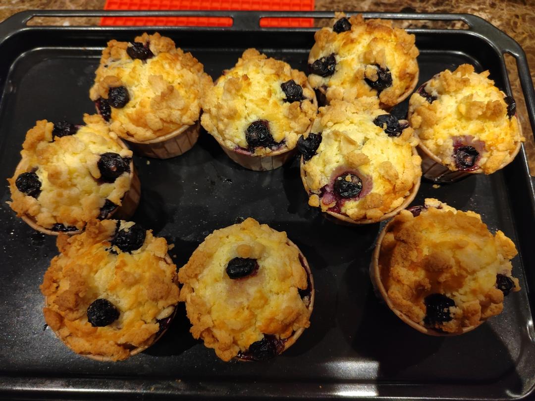 PH大师的金宝顶蓝莓马芬