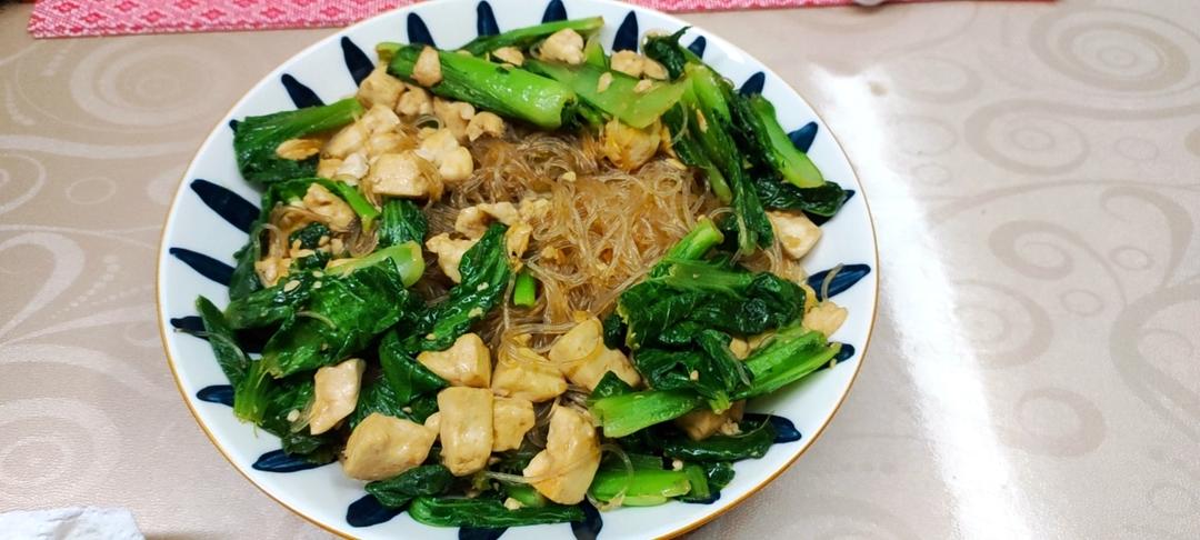 超级下饭❤️粉条炒小白菜