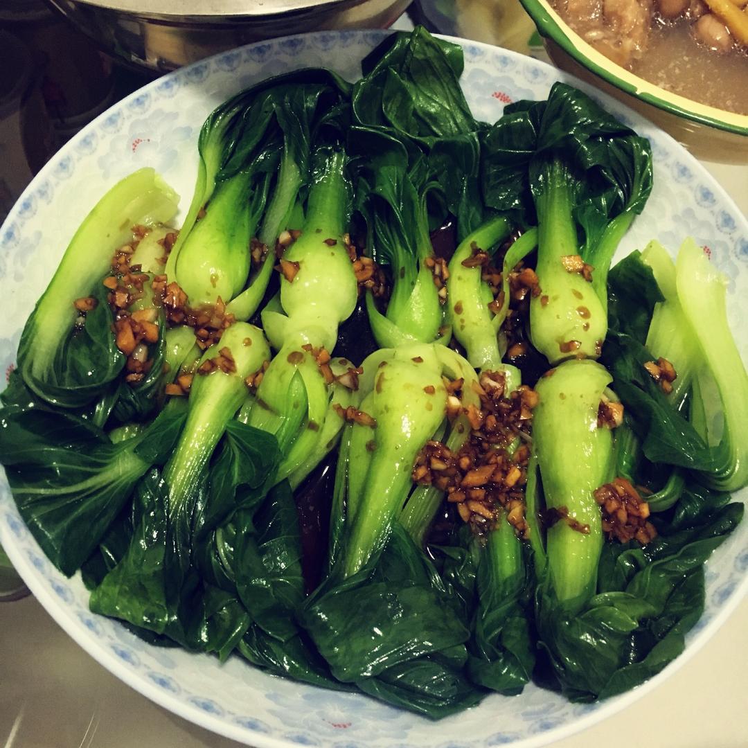 点点点点3做的白灼上海青