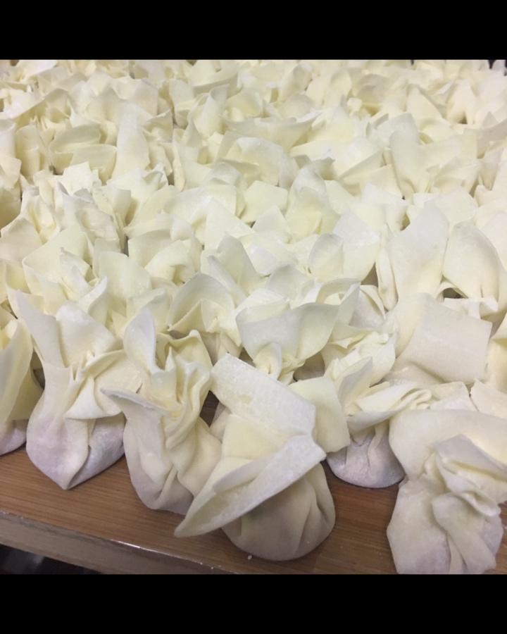 肉不柴的馄饨馅