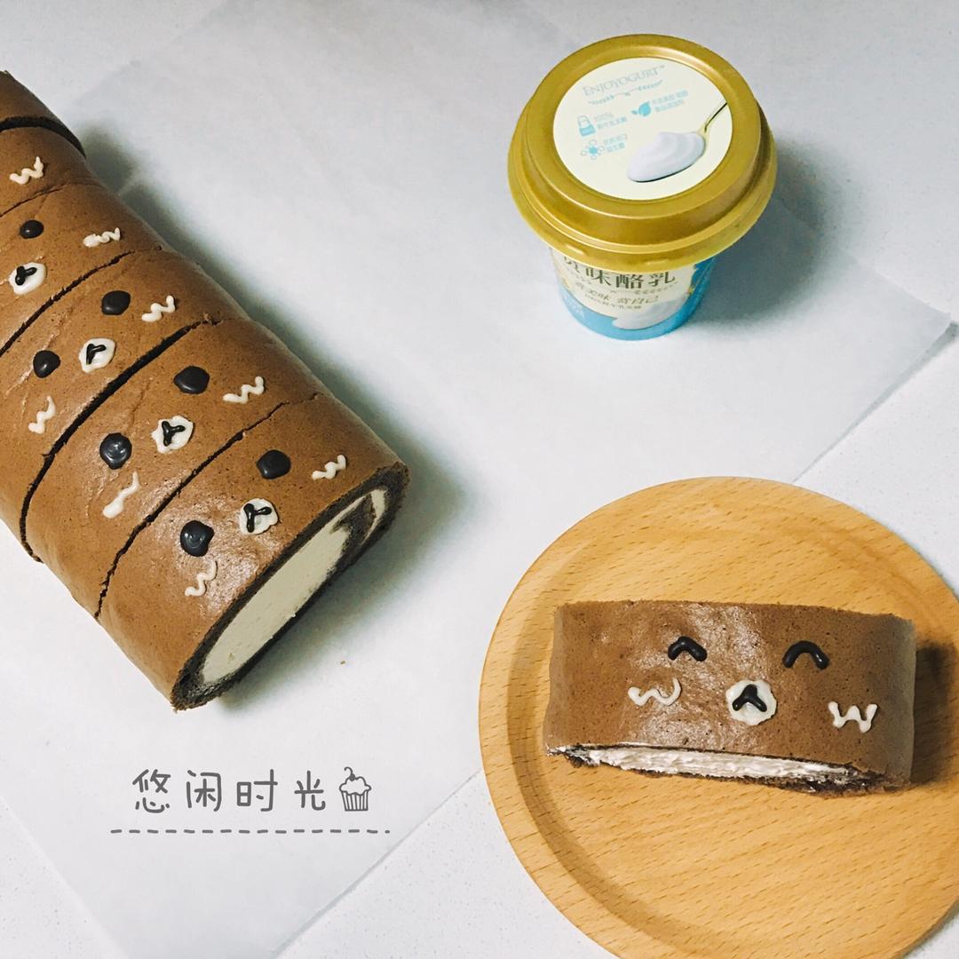 轻松熊蛋糕卷