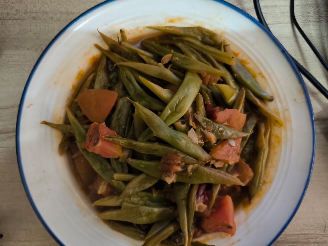 番茄豆角丝