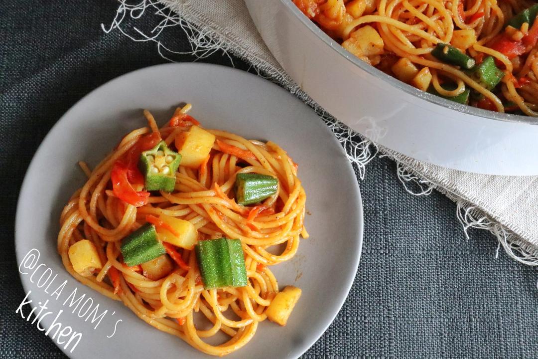 香辣番茄炒意面