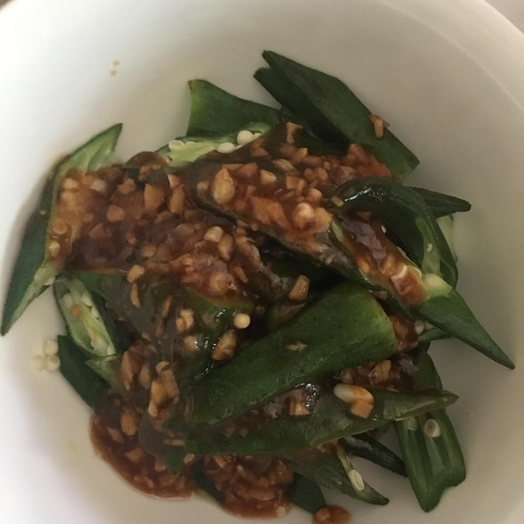 蚝油秋葵