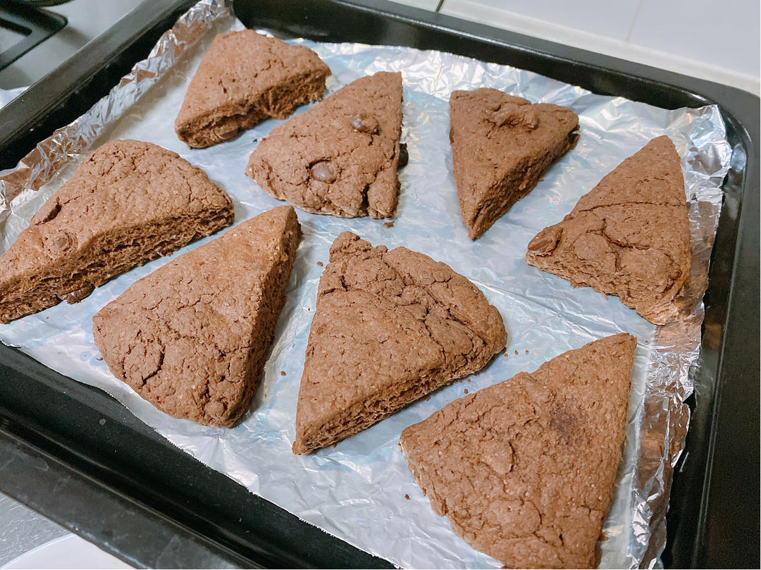 三重巧克力司康 超级大满足