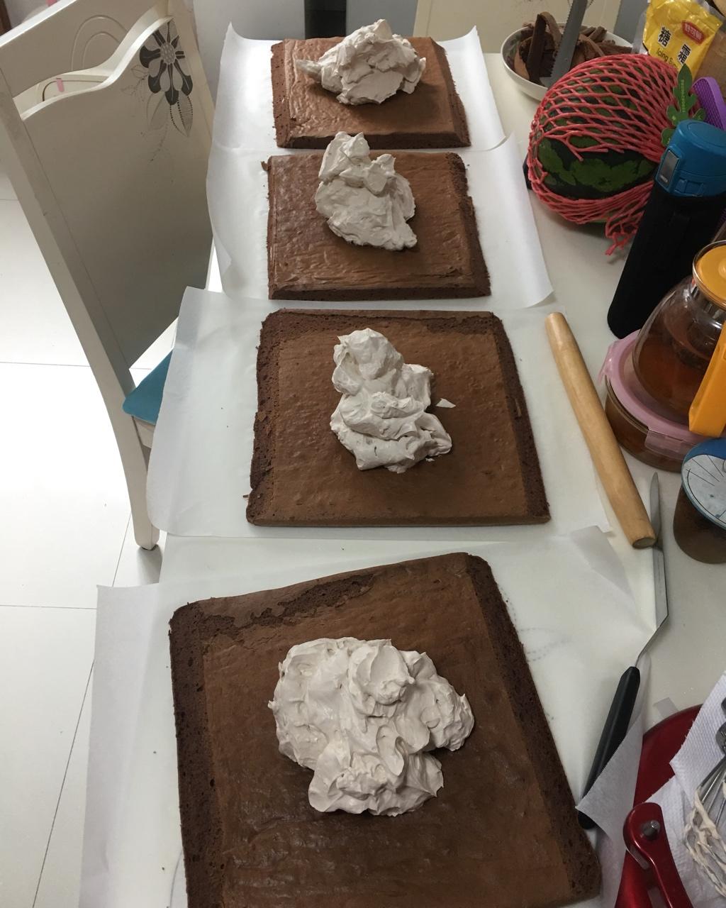双重巧克力浓郁卷/香香香香···香喷喷的巧克力卷~/烘焙视频蛋糕篇10「中卷」