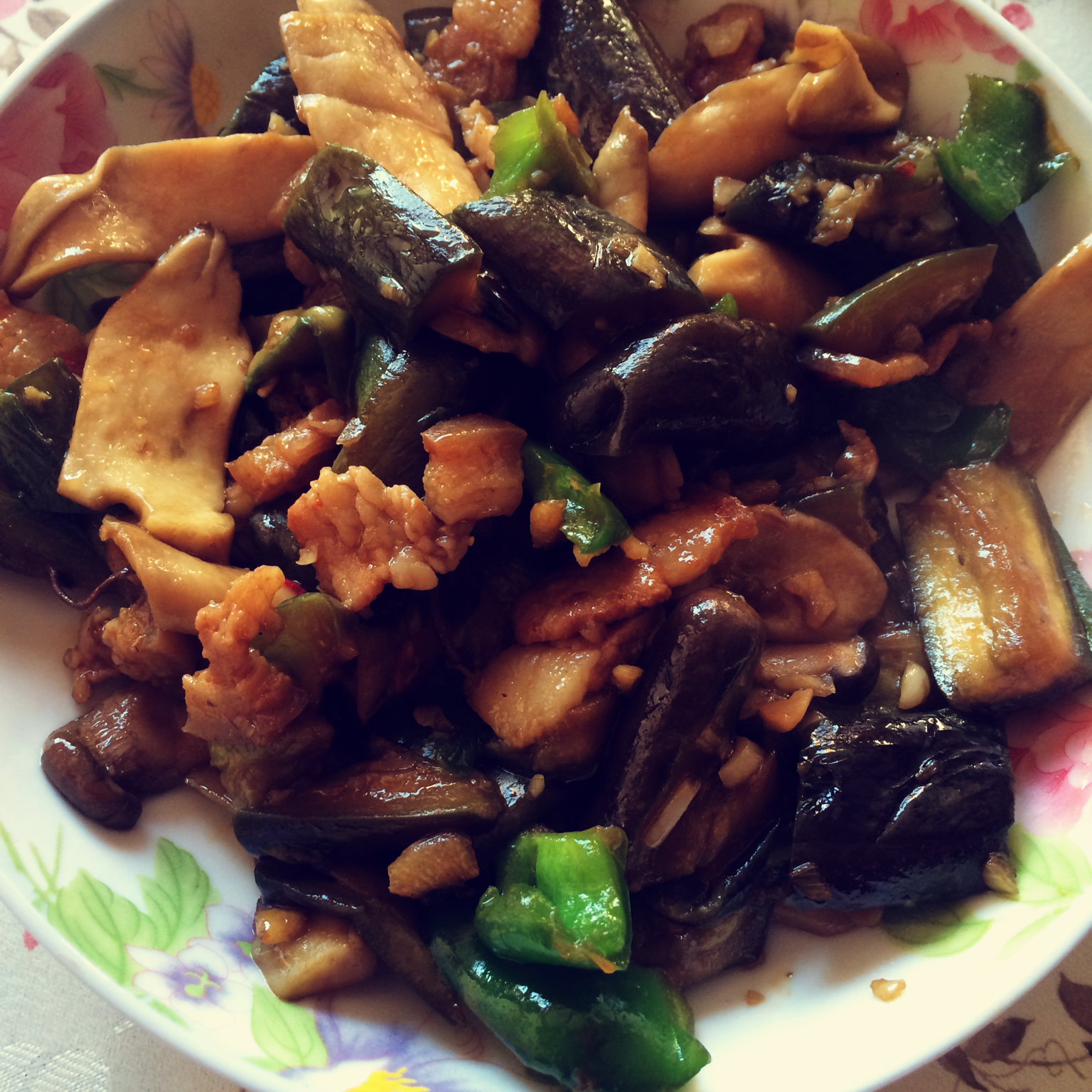 老丁的私房菜-油焖茄子