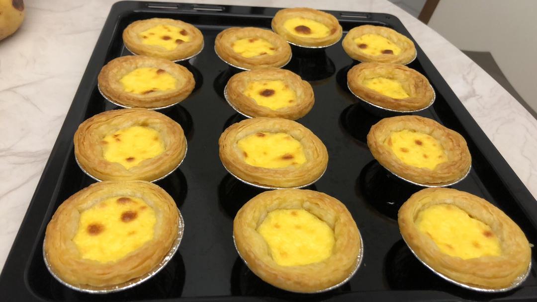原味葡式蛋挞（吉士粉版）