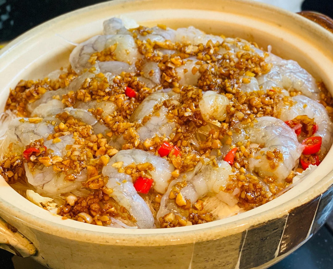 虾仁粉丝煲