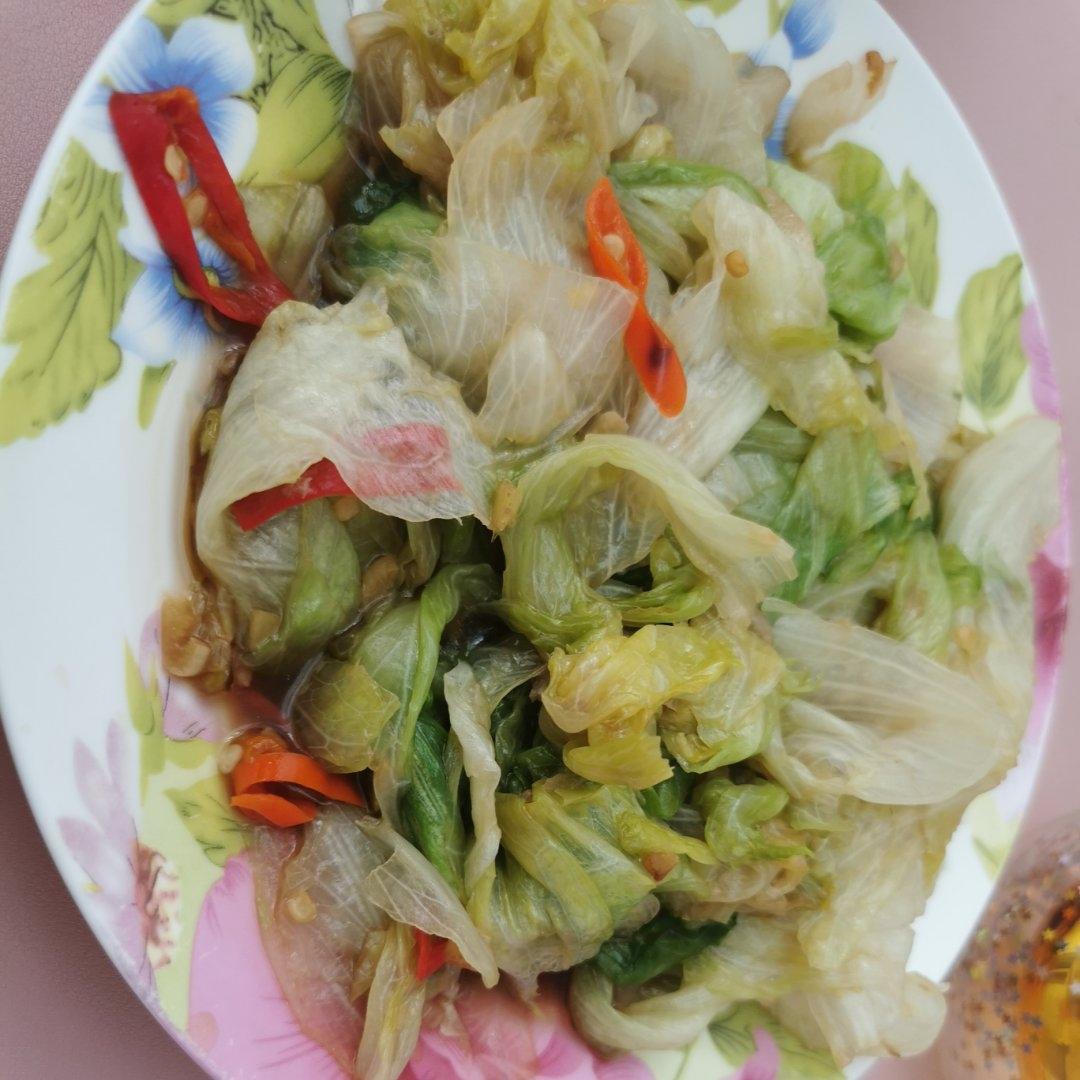 小炒生菜太好吃