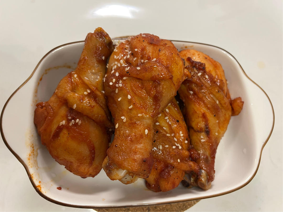 奥尔良鸡腿～不油腻超级好吃