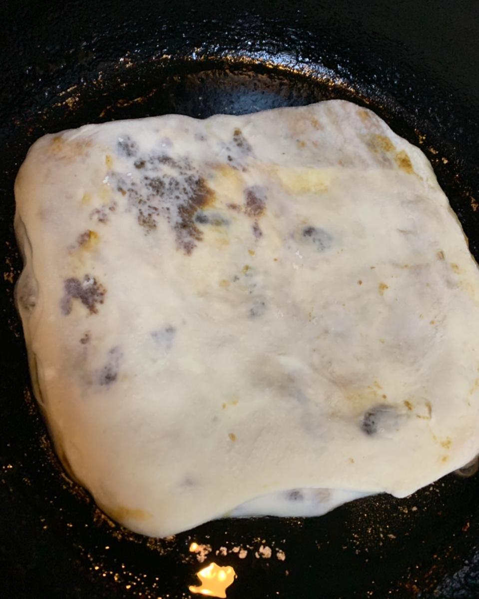 九层芝麻酱红糖饼