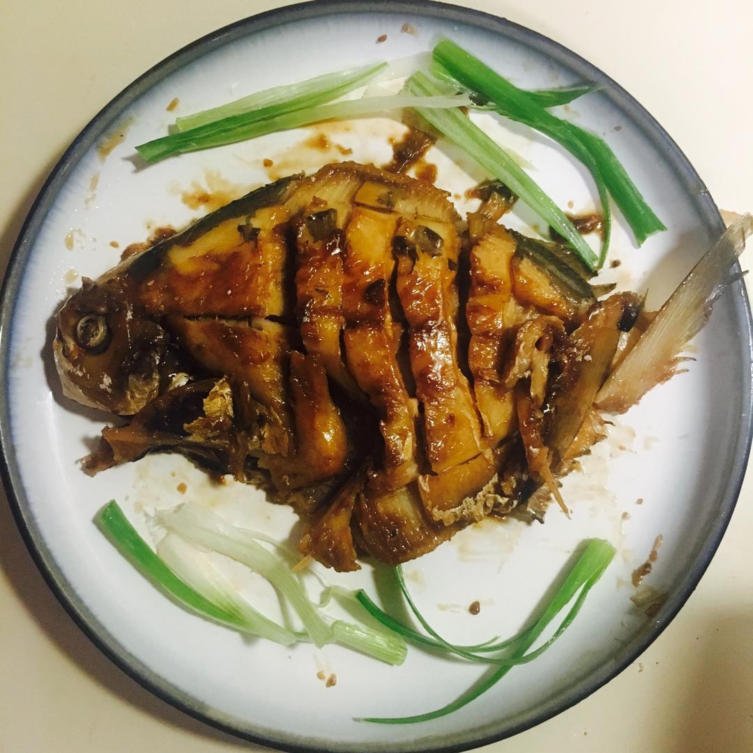 家常红烧扁鱼