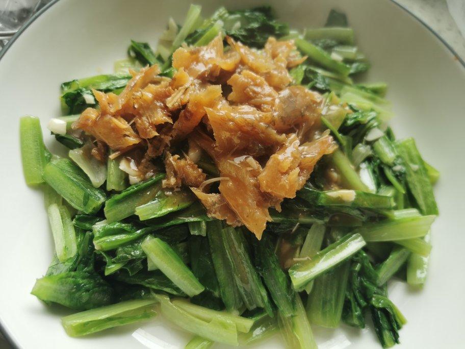 豆豉鲮鱼油麦菜
