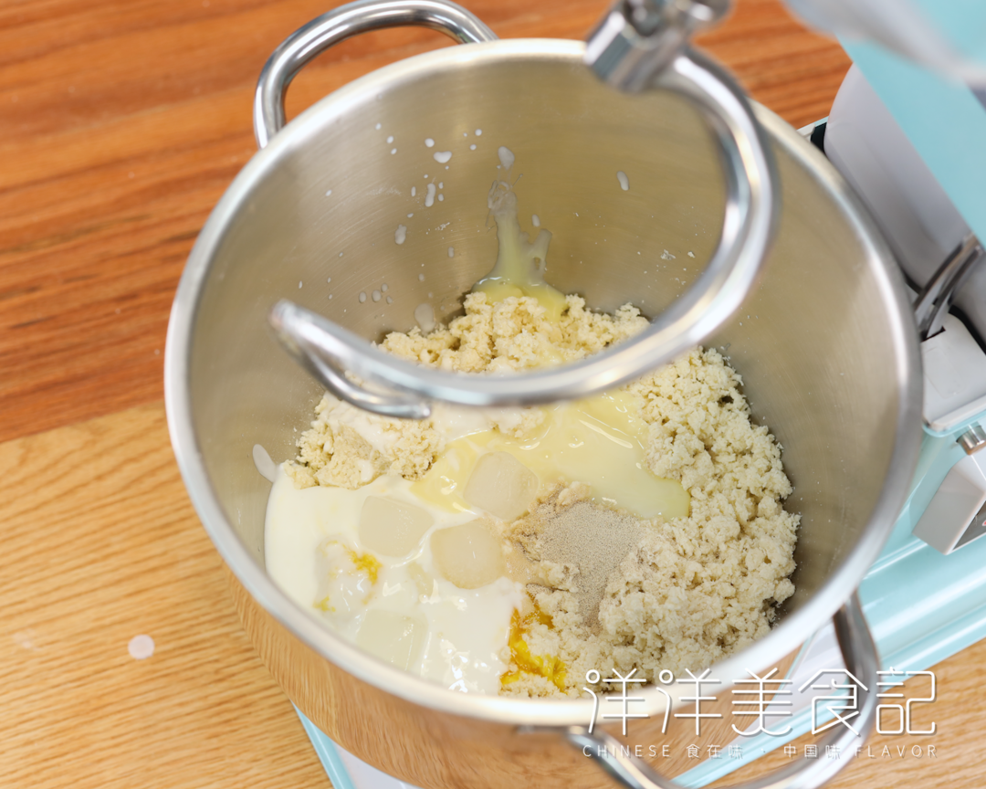 纯奶手撕吐司的做法 步骤1