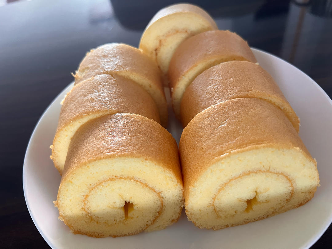 蛋糕卷这样做‼️不掉皮不开裂（小视频食谱）