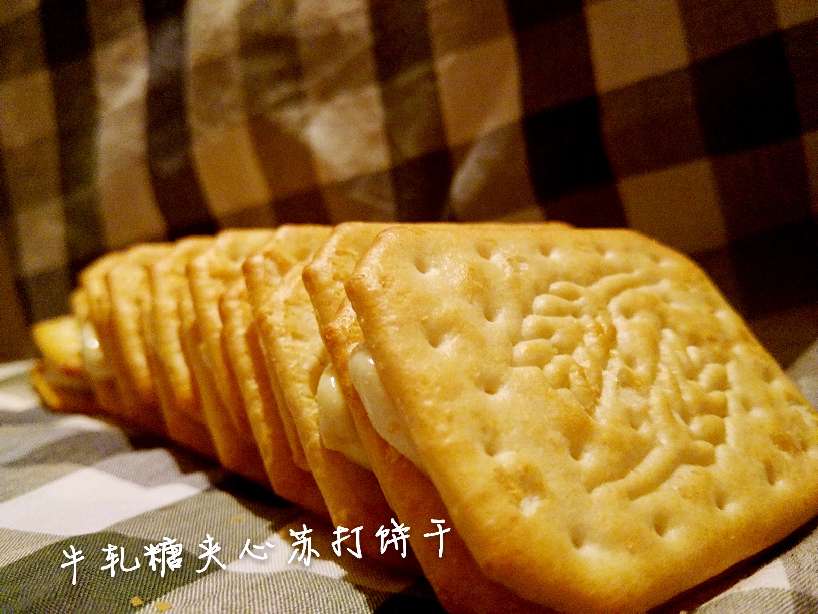 S'more 苏打饼夹烤棉花糖