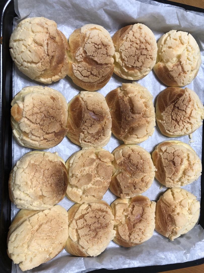 十分美味的酥皮泡芙