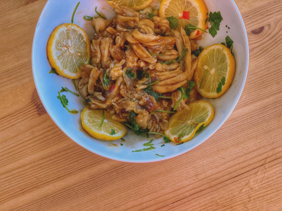 柠檬酸辣鸭掌
