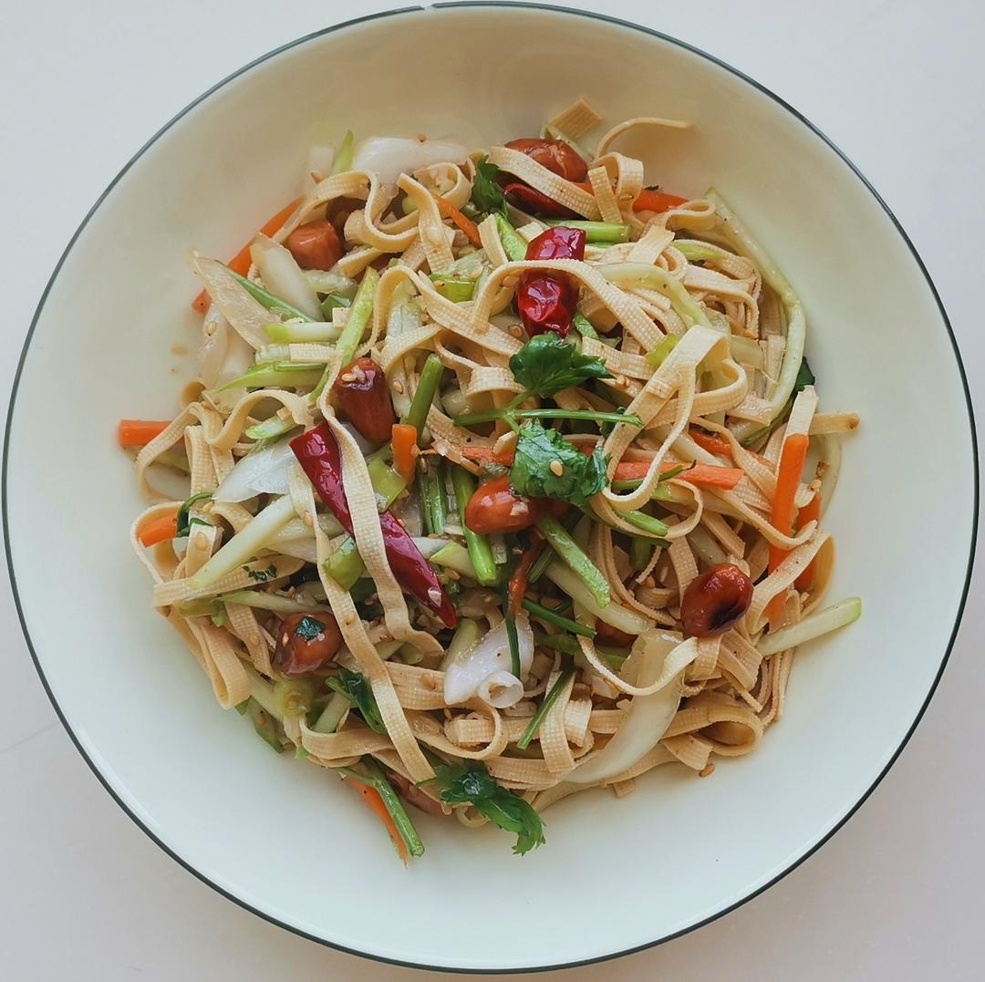 分三步99%还原菜市场凉拌菜-拍黄瓜/拌黄瓜/拌腐竹