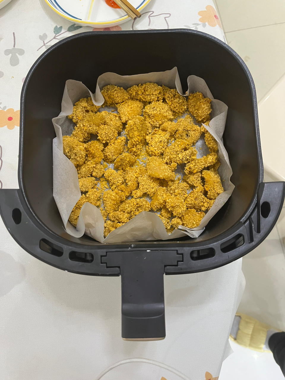空气炸锅鸡米花丨健康美味，低脂低卡低热量