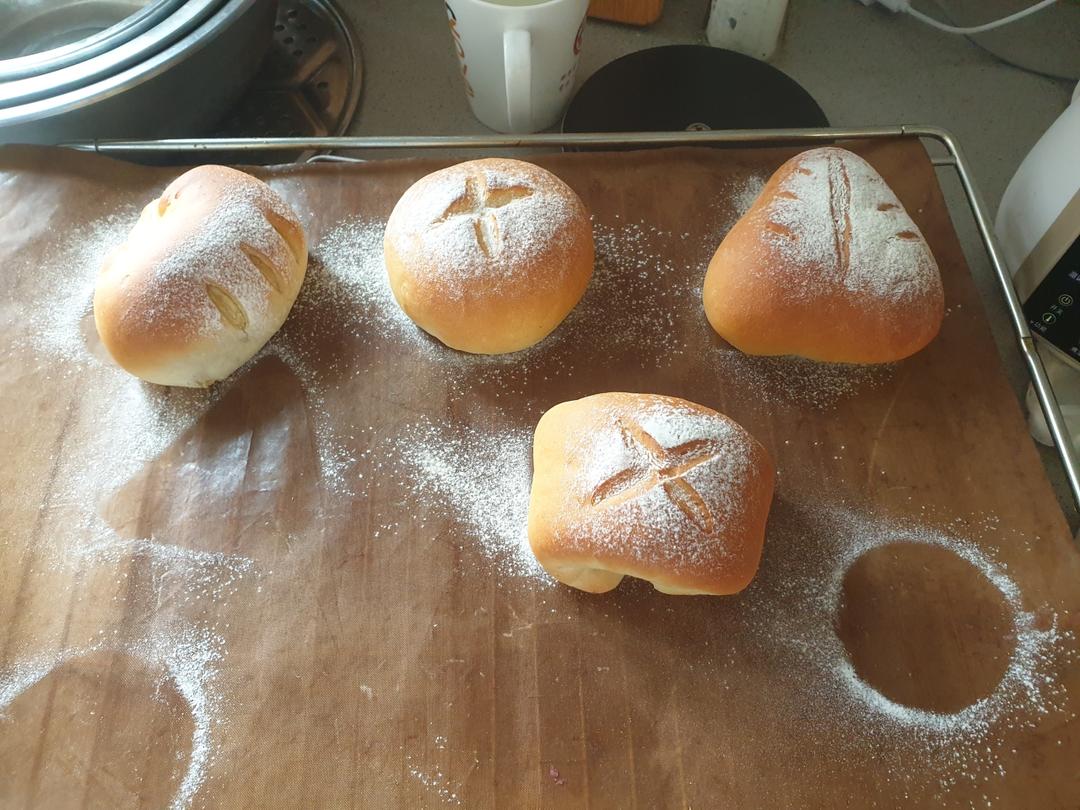 纯奶手撕吐司的做法 步骤1