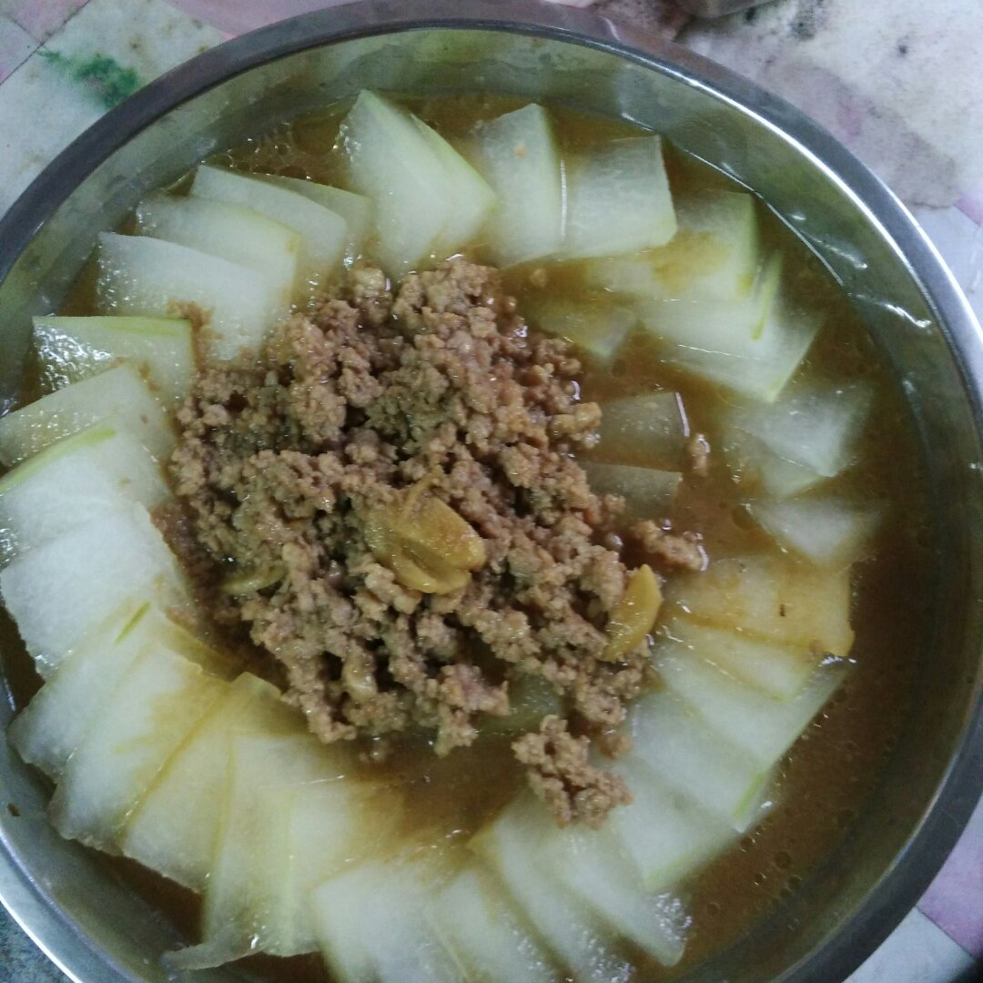 肉末冬瓜～～孩子最爱吃的下饭菜