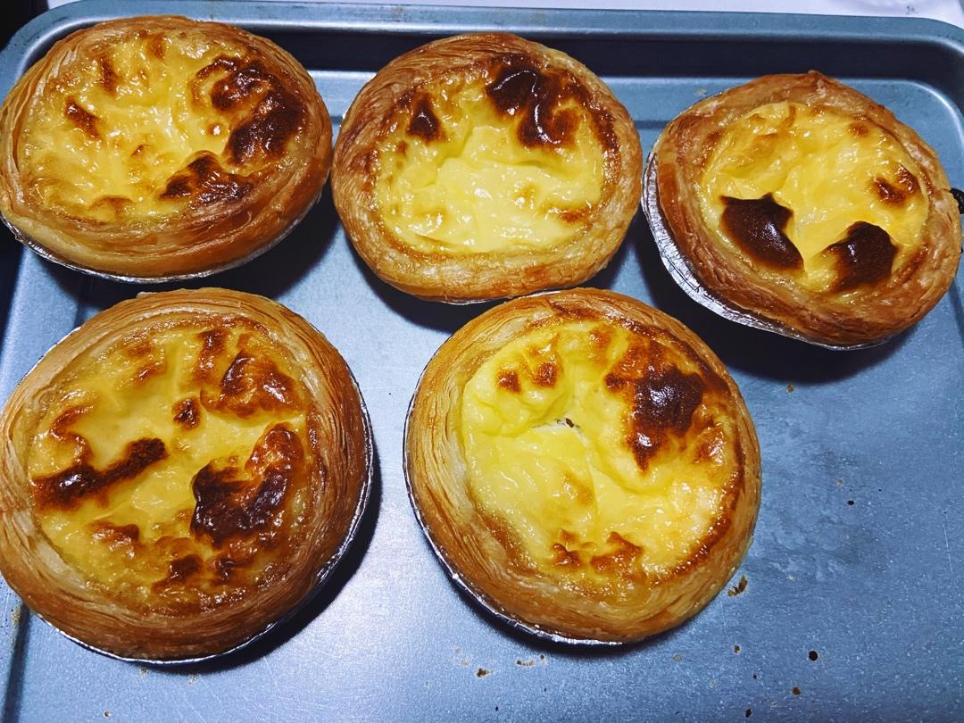 🥧超简单快手的蛋挞~（🥚全蛋液👉无淡奶油）