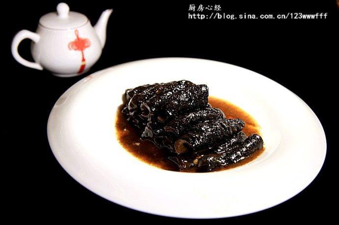 虾子烧海参的做法