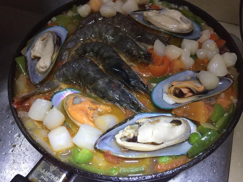 正宗paella 西班牙海鲜饭
