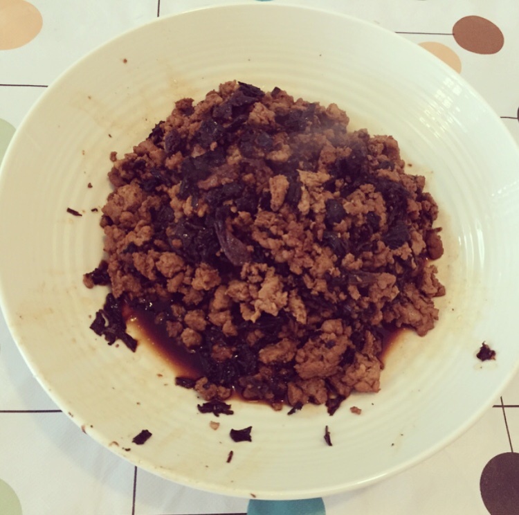 梅干菜肉末饭